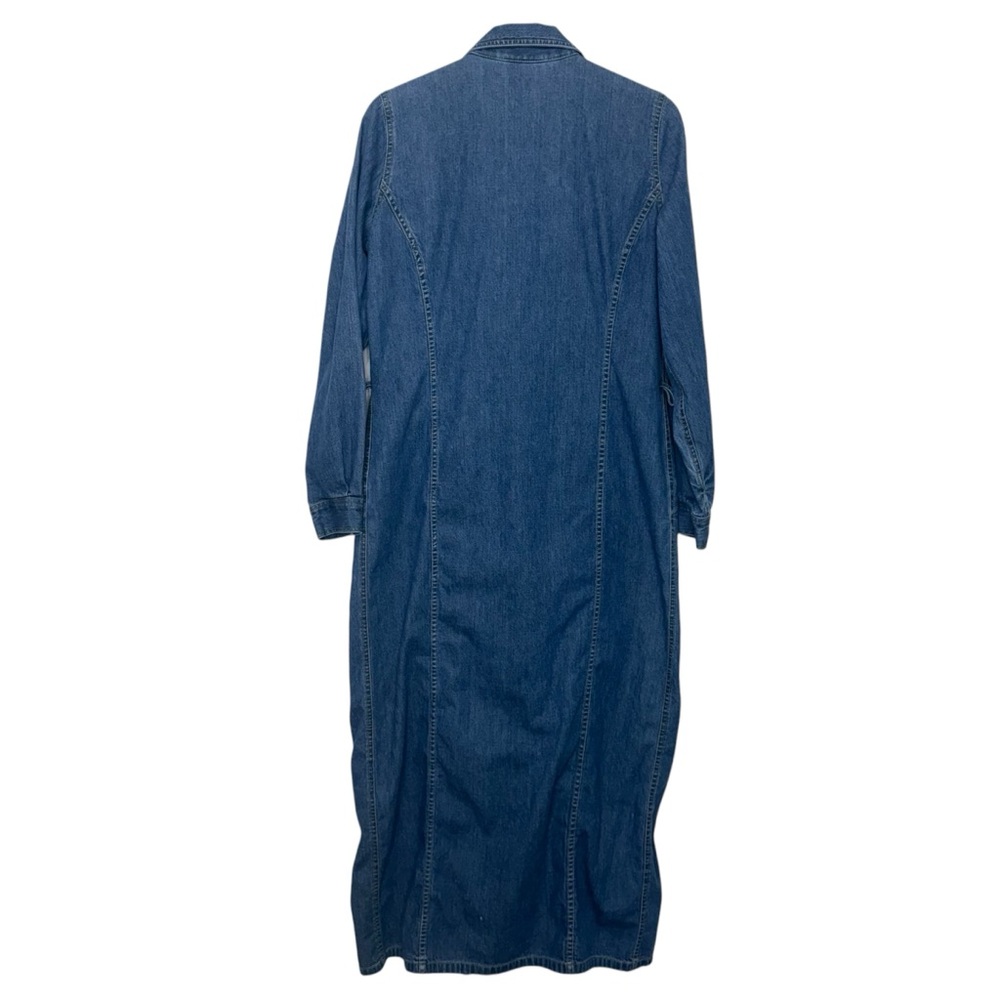 Vintage Liz Claiborne Lizwear Denim Jean long sleeve dress size 12 - Picture 11 of 12